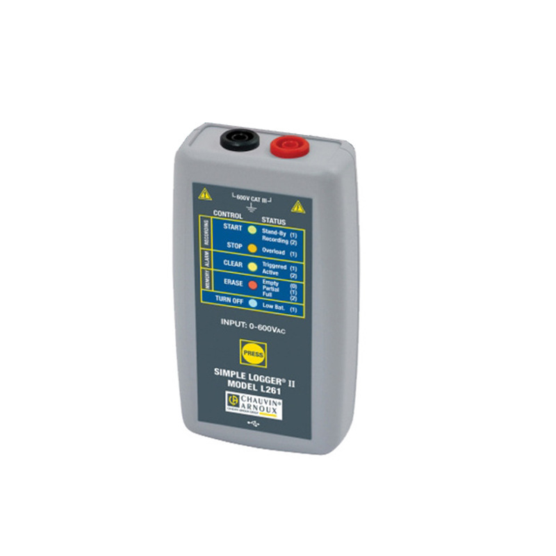 法国CA数据记录仪L452 L261电流电压记录仪ML912环境温湿度监测