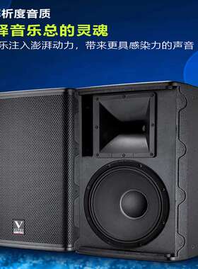 剧院之声M+系列专业音箱10~15寸全频桦木箱体170磁65芯低音高音质