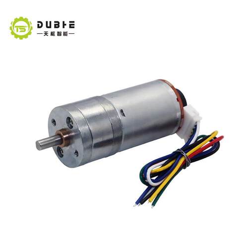 JGA5-370直流减电机带编码器测速码盘赛大2力矩12V133比速底盘马