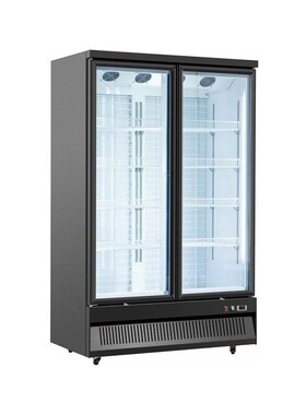 式双门冷冻RZN展示柜冰柜商用生低温盒马鲜风冷无霜保鲜柜柜立冷