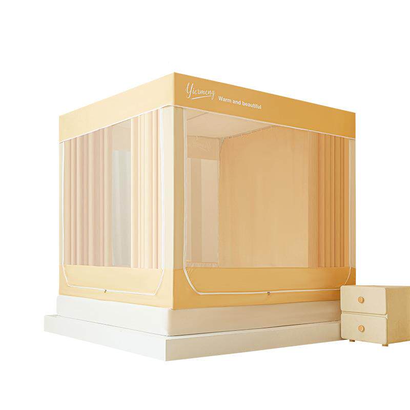 2025新蚊帐家用室遮卧光2米x2米2大床新型RMP防摔年1米8乘2款米的