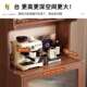 家用餐边柜墙复古一体小户型简约茶水柜厅高物柜窄柜客收纳储RUW