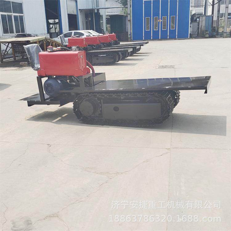 沙漠履带行底盘矿平履板车带KBO刹车带底盘走总成10吨用机械底盘