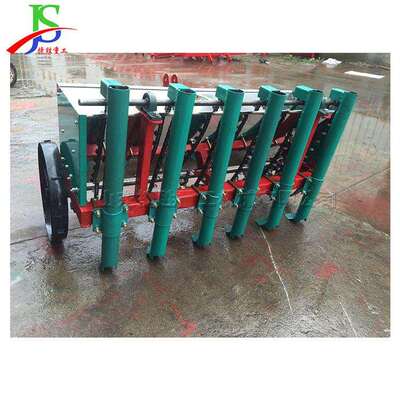 PIY用大农蒜播种机汽油种动力播机械化设备手推式牵引式种蒜机