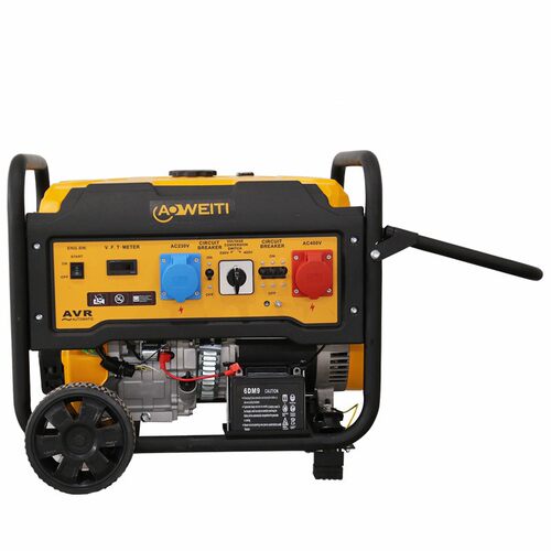厂家直销K外贸开架汽油3kw发电机3KWKW6W8KW等功率5户外工地230V3
