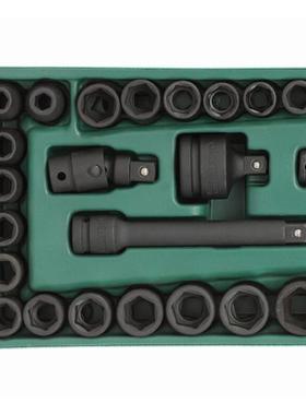 动风套筒35335工风具组套36件大飞中飞炮套头接杆接头0991托4