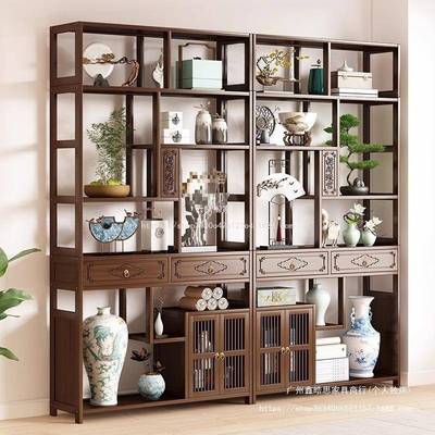 云阁对入户凯博10013773古架进柜门玄关柜酒柜展示柜正门客厅边柜