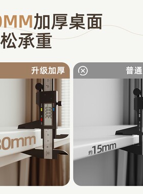 人学习电脑桌台约式书桌桌学生家用卧室简现代白色办公写字EFC双