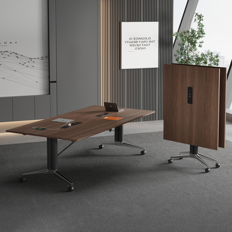 可折叠会议桌培训桌大书桌长桌