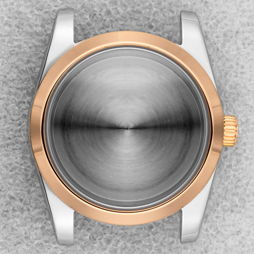 36mm/39mm精钢日志表壳蓝宝石玻璃适装NH35/NH36机芯平镜表壳