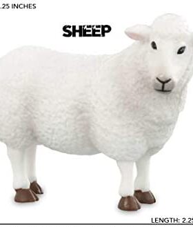 极速Terrad by Battat  Farm Animals (Sheep  Bull & Horse) -