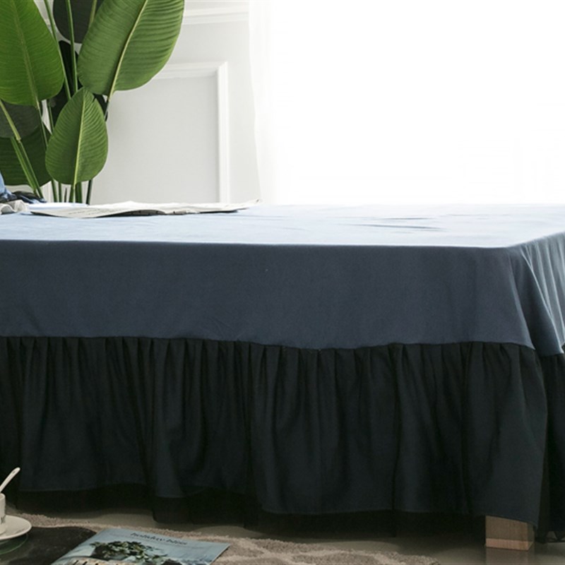 极速网红纯棉蕾h丝公主风床裙四件套全棉欧式床单床罩被套1.8m床