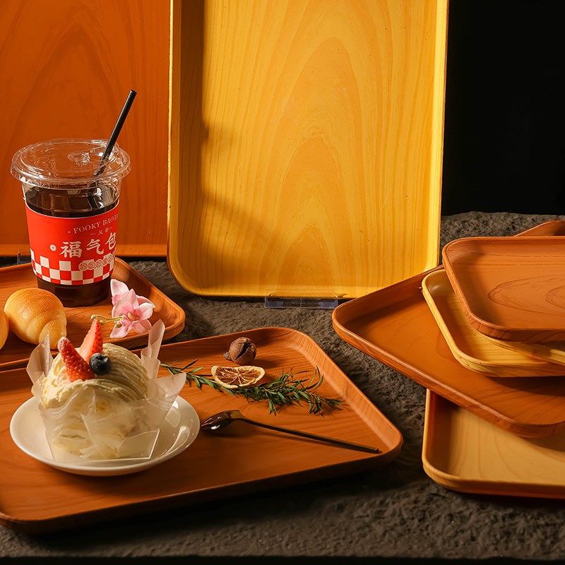 极速汉堡托盘长方形商用餐厅饭店C酒店专用咖啡茶水杯餐盘水果面,餐饮具,餐用托盘,淘宝优惠券,粉丝福利购,淘宝优惠卷