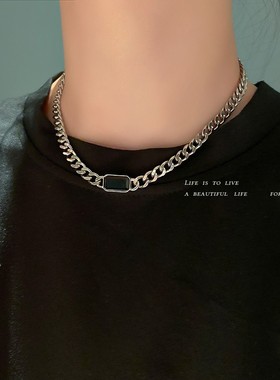 极速时尚简约爱心项链个性冷淡风毛衣链I轻奢锁骨链网红小众设计