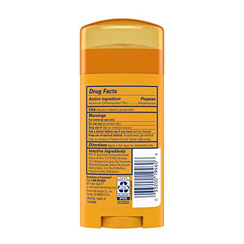 新品ARM & HAMMER ULTRAMAX Anti-PerspFirant Deodorant Invisib