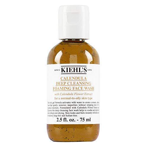 极速Kiehls Calendoula Deep Cleansing Face Wash 2.5 Ounce