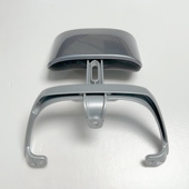 极速适用于雅迪电动车DE3 DE6 DDE8后靠背后尾翼铝合金后椅靠背尾