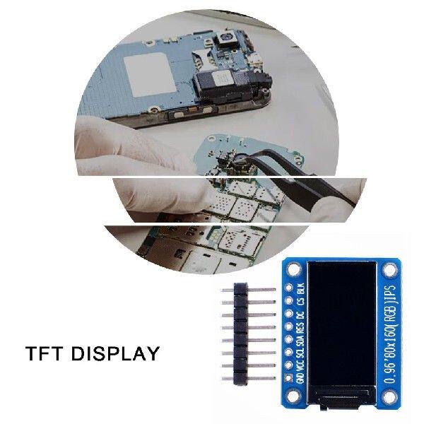 新品High Defginition IPS 0.96 Inch TFT Display Full Color OL