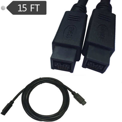 新品IEEE 1394火线n800转800Firewire火线9对9数据线 1394线4.5米