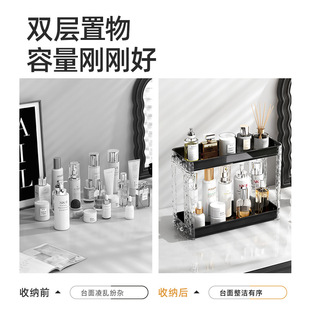 卫生间置物架免打孔浴室厕所洗手间洗漱台桌面壁挂品收纳架子
