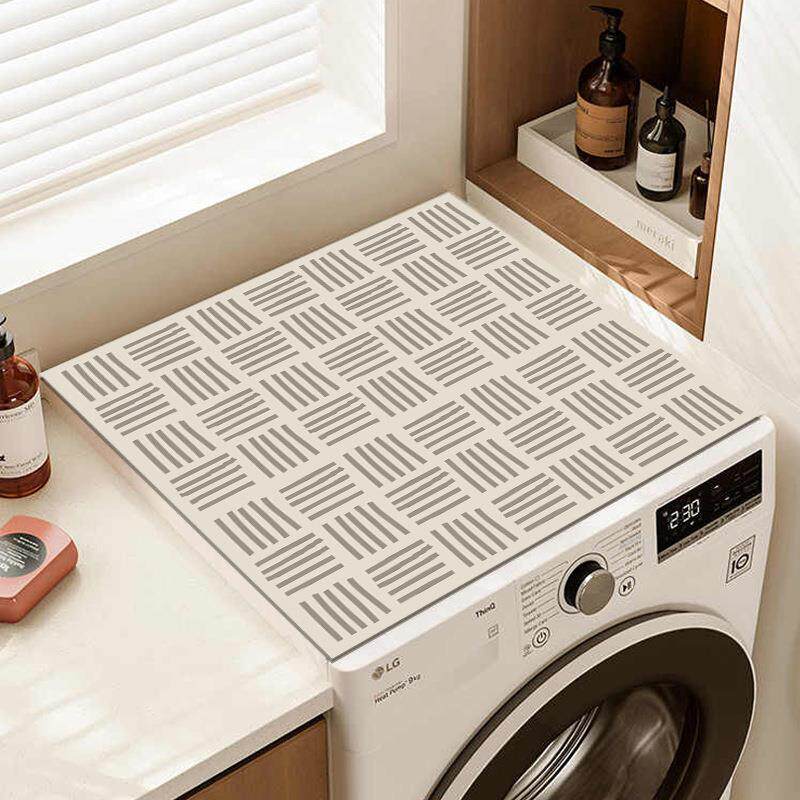 洗衣机防尘套罩微波炉皮革盖布冰箱免洗盖巾防水垫子家居装饰