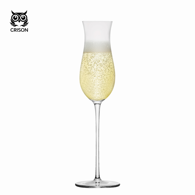 CP8206 CRISON柯瑞森水晶玻璃郁金香槟气泡酒杯子 欧式高脚鸡尾酒