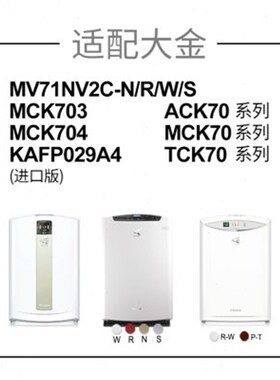 适配大金BAC047A4C滤芯KAFP029A4滤网MC71NV2C ACK/MCK/TCK70