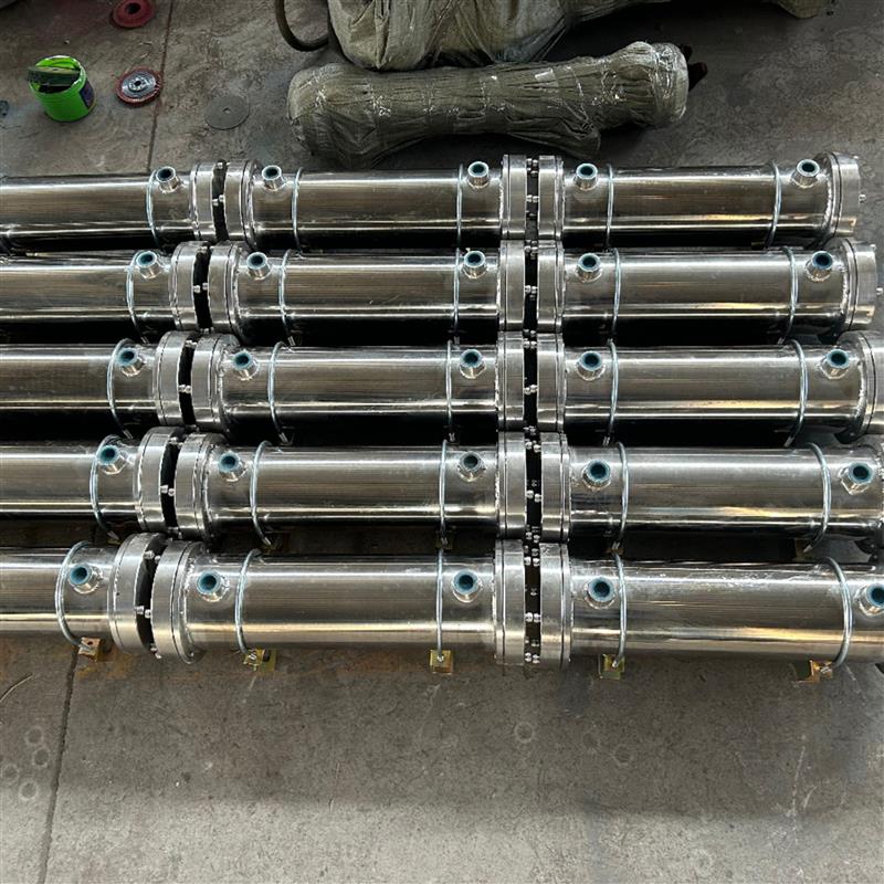 OR壳管式冷凝器水冷液压油水冷换热器双相钢不锈钢列管式热交换器