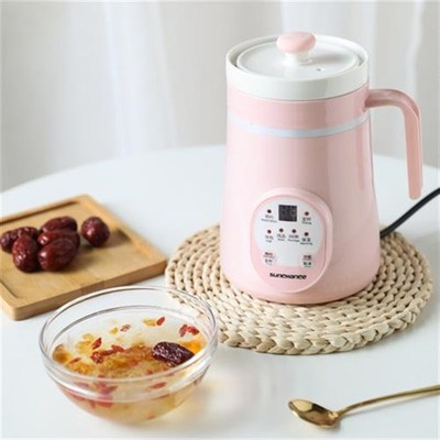 家用小型陶瓷电炖锅迷你电炖杯办公室养生杯便携式加热杯保温