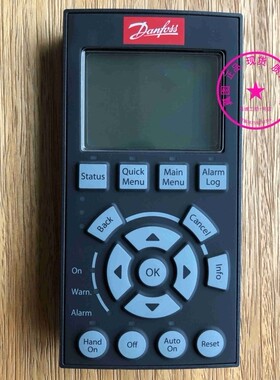 丹佛斯FC302/301系列变频器中文操作面板 LCP102 订货号130B1107