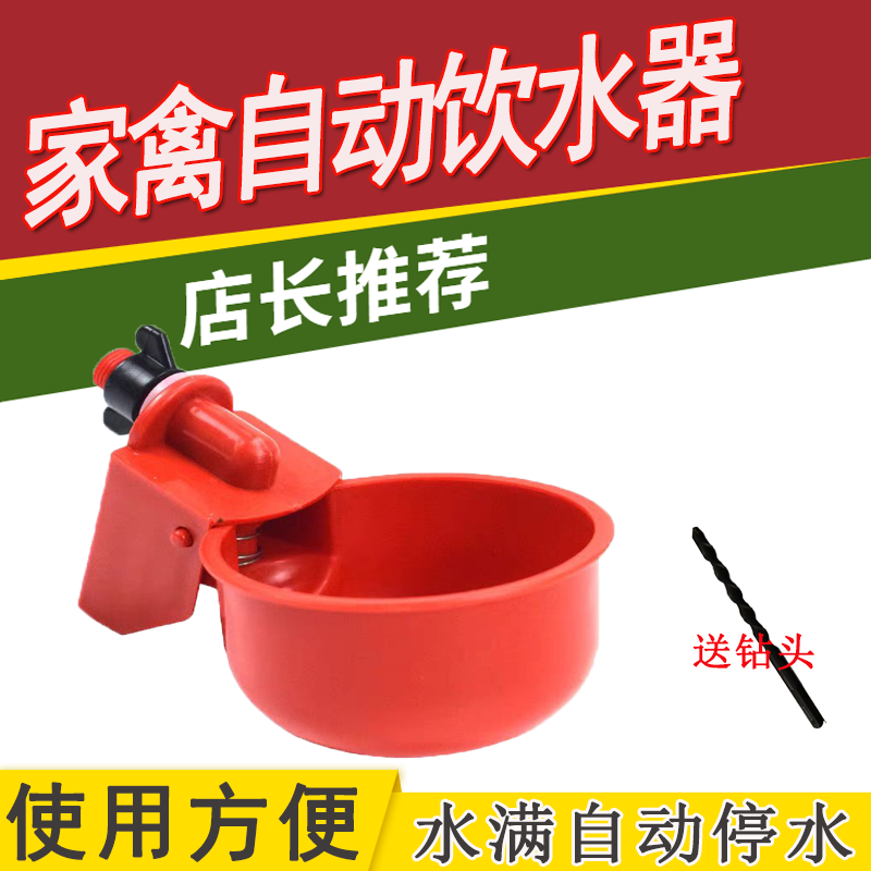 碗养鸡家自动鸽子鹌鹑饮水