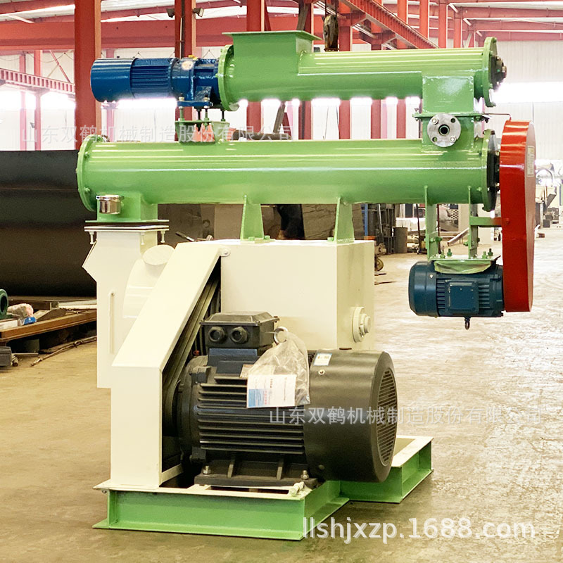 1吨畜禽饲料颗粒机多少钱 HKJ250型环模颗粒机猪鸡饲料颗粒机价格