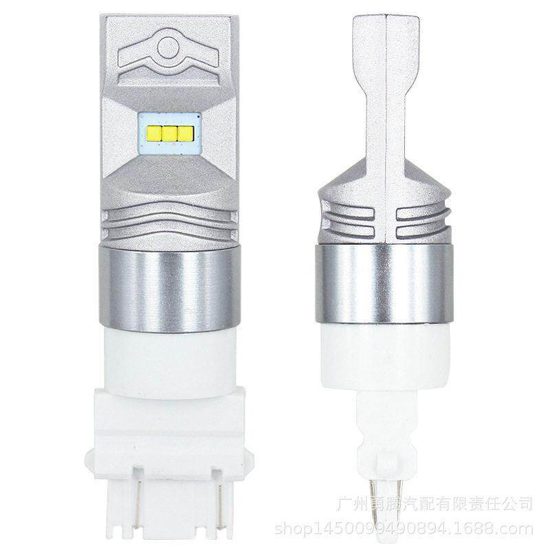 汽车LED转向灯T25 3156 3157 6LED大功率亮CSP倒车灯刹车灯泡