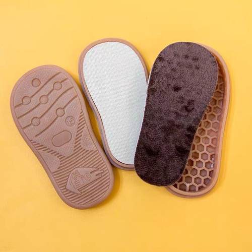 厂家宝宝DIY勾鞋底婴儿防滑鞋底牛筋底钩针毛线编织鞋材辅料