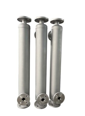 余热回收螺旋管壳换热器K型Y型非标定制不锈钢可拆型清洗冷凝器