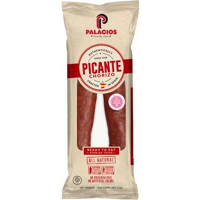 西班牙香肠西班牙腊肠西班牙辣香肠西班牙chorizo 可以直接生吃