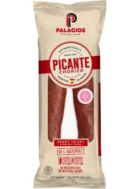 西班牙香肠西班牙腊肠西班牙辣香肠西班牙chorizo 可以直接生吃