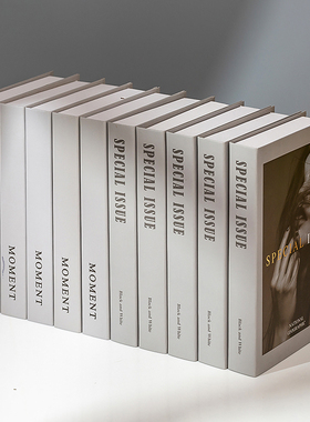 现代简约假书仿真书装饰书软装摆件样板间装饰品书房楼盘展厅摆设