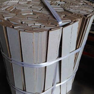 加厚条档案凭证装 文件图纸垫条 订垫纸板 订硬纸板夹条 500个装