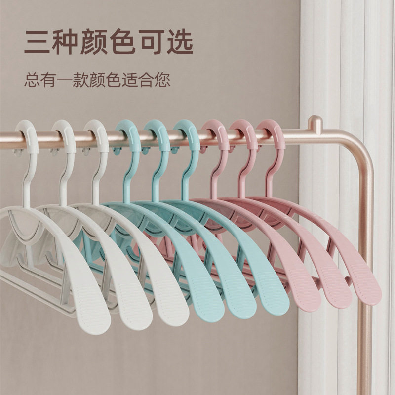 防风衣架自动卡扣固定扣防掉落高楼家用带锁扣凉衣架室外防吹高空
