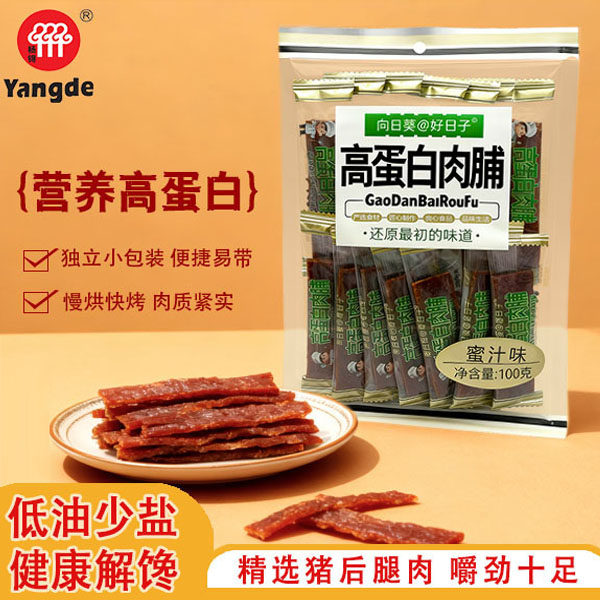 向日葵@好日子100g高蛋白猪肉脯