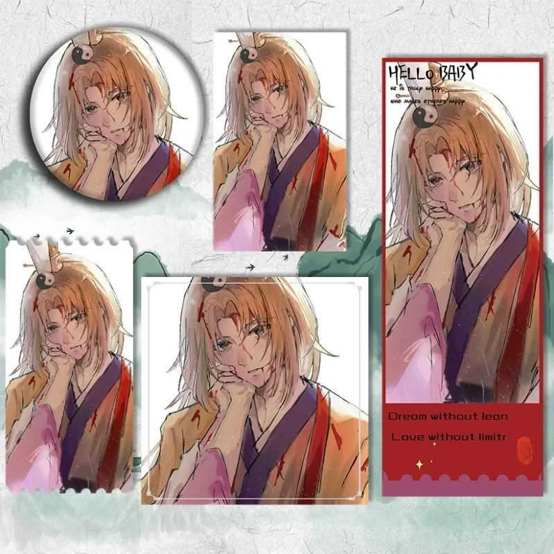 狐妖小红娘涂山苏苏东方月初王权富贵授画师权周边动漫徽章新品