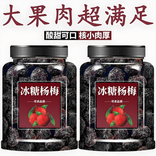 杨梅果脯冰糖杨梅果干蜜饯休闲经典 怀旧零食小吃酸甜冰糖杨梅果脯