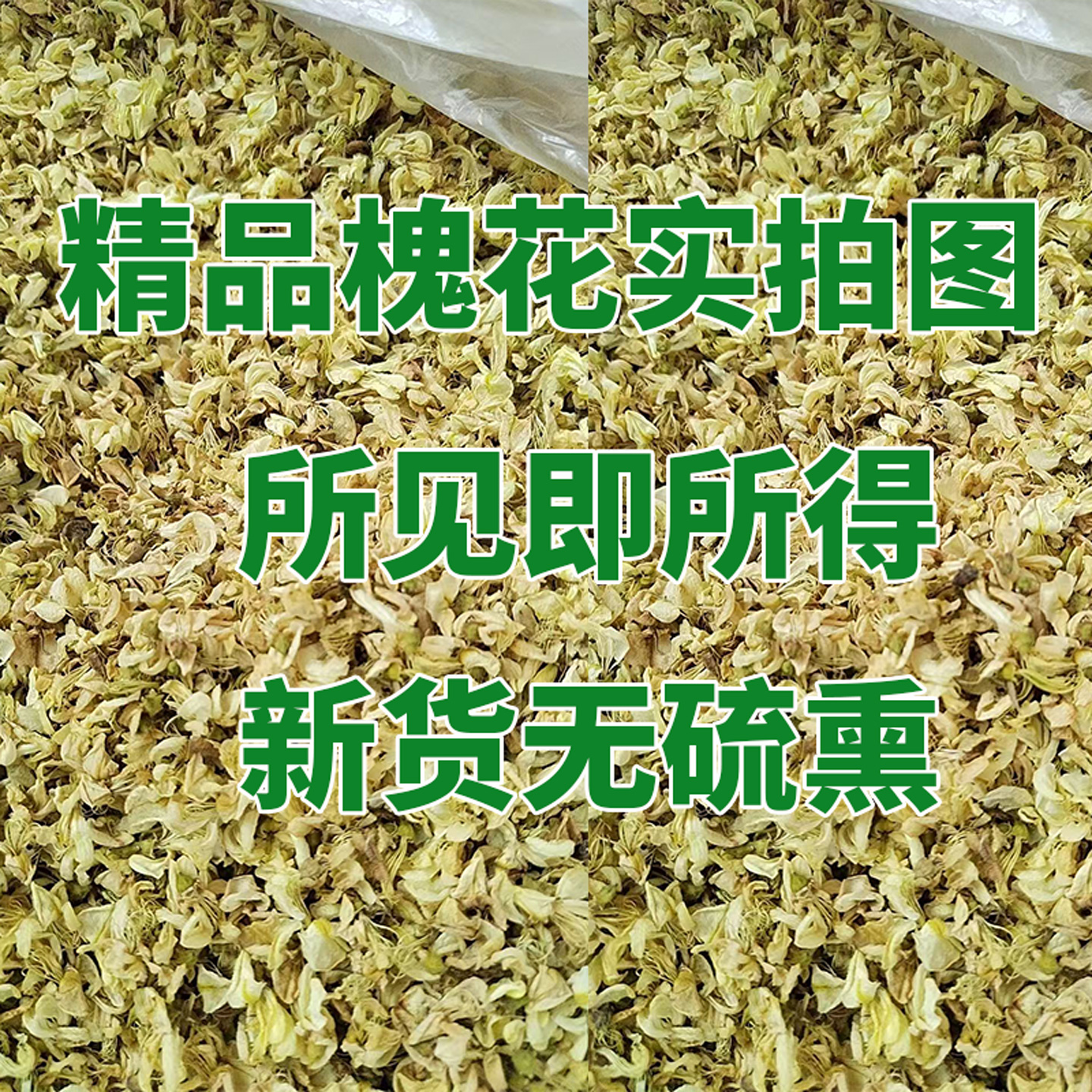 野生干槐花槐花中药材500g正品食用天然洋槐花干花白槐花槐树花茶