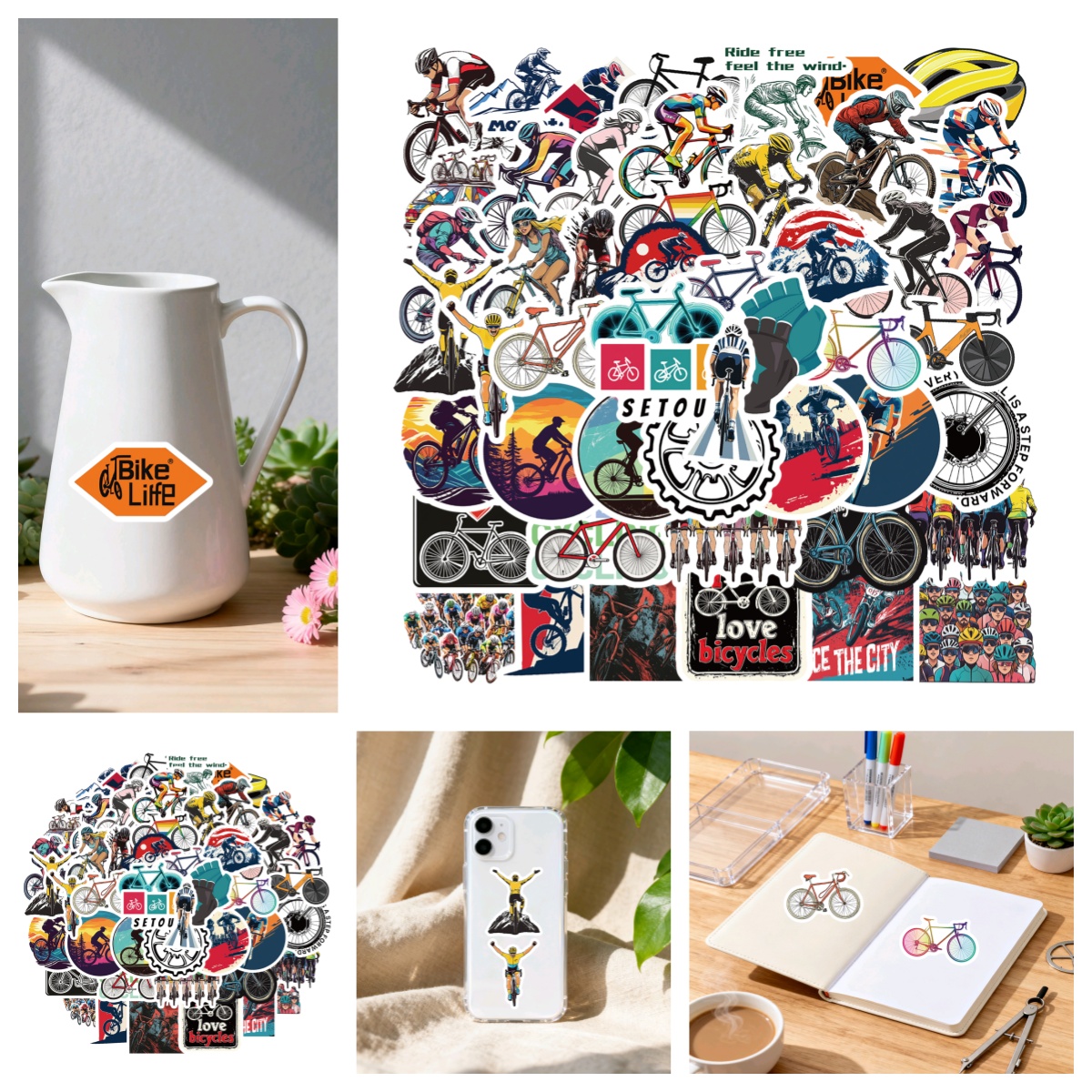 多款卡通极限运动涂鸦贴跨境创意