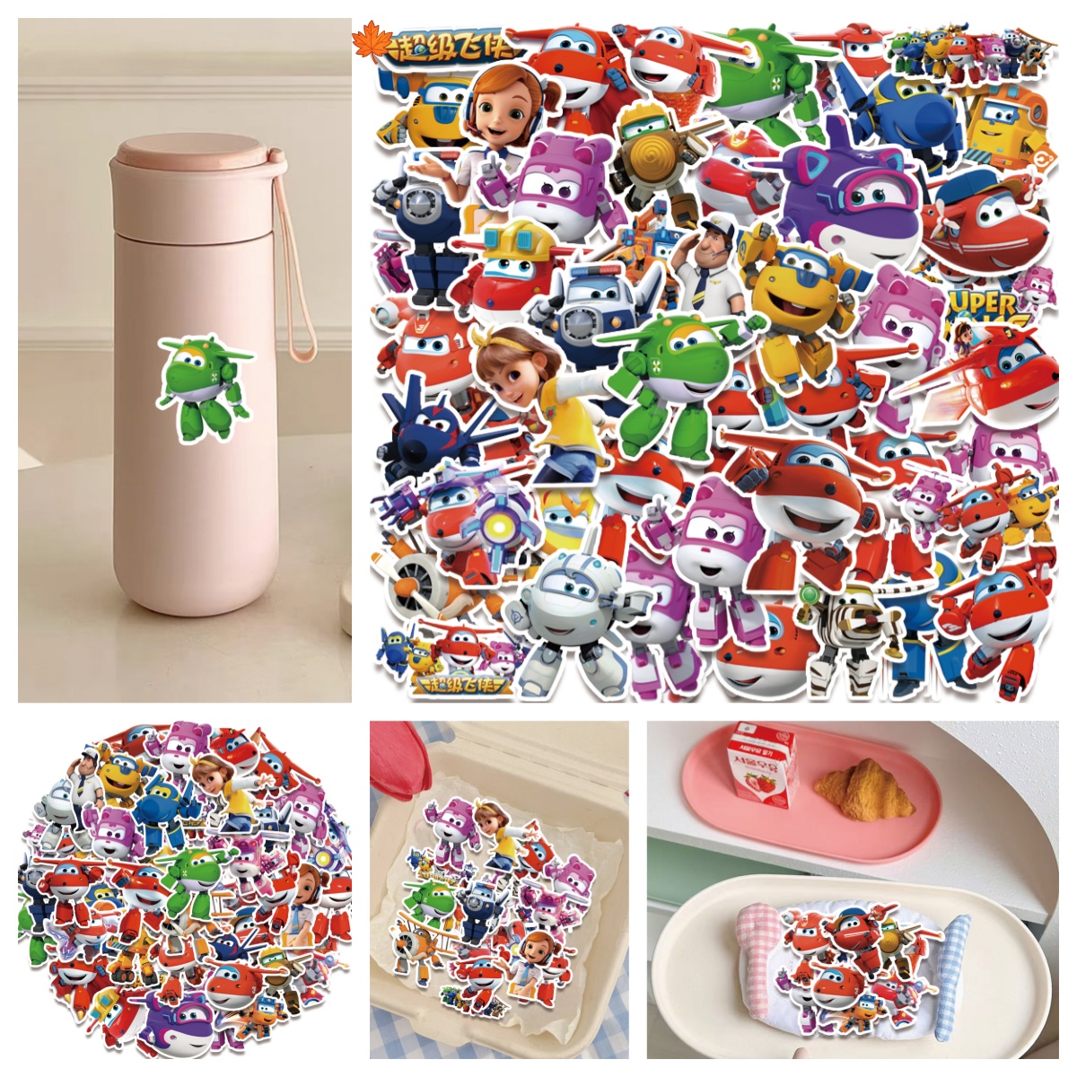 动漫超级飞侠乐迪可爱防水贴纸