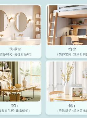 脸巾挂式90洗0抽实惠装家卸用妆棉9提抽洗面巾加ZH05646厚绵柔巾