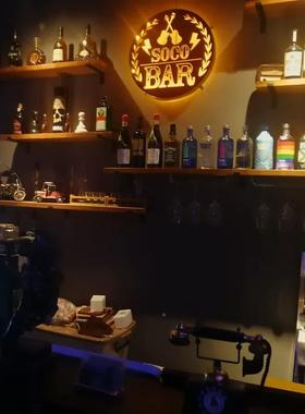 墙隔上墙置物架实36742木板壁书架字搁板客厅收纳架一厨房美式原