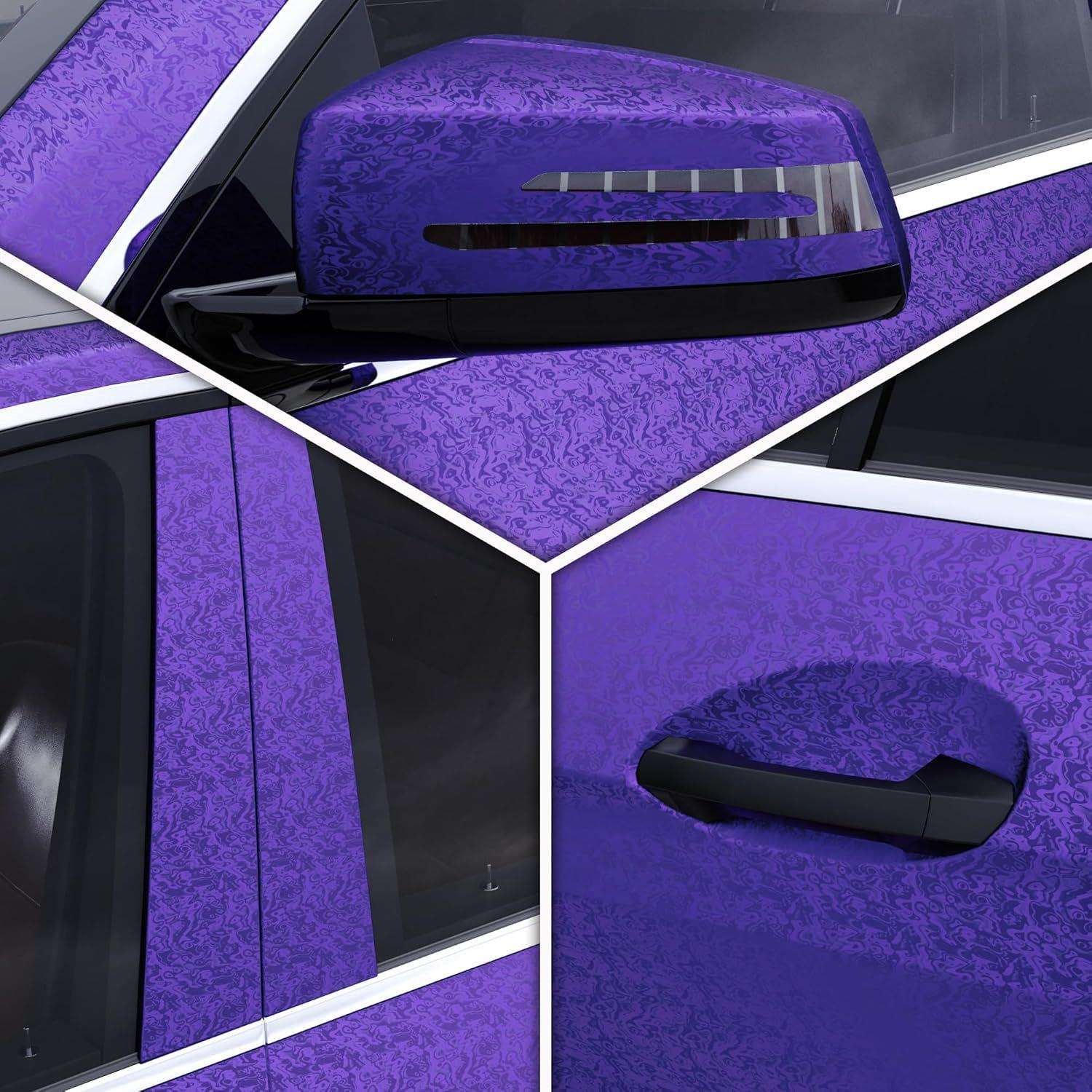 汽车改色膜元身宇PPI宙紫贸色车内饰PVC工直厂供外跨境热销