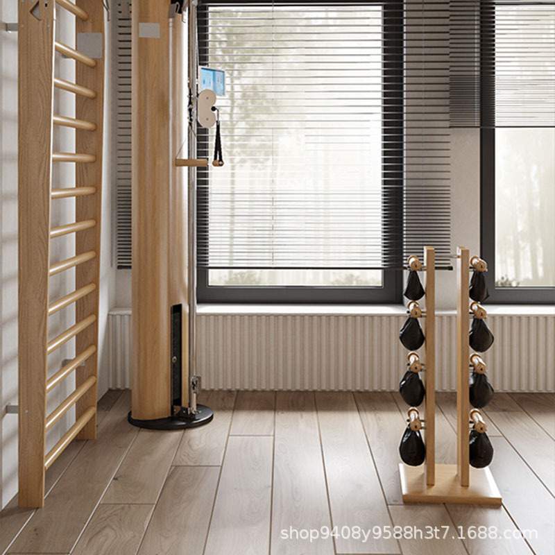 健身房木地板工程防水耐磨环保复合强化木地板SPC石塑地板